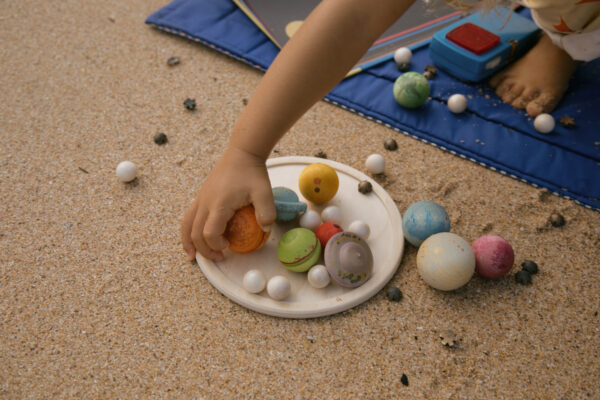 Dear universe wooden planets play set Grapat