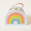 Large rainbow suitcase Sarah's Silks