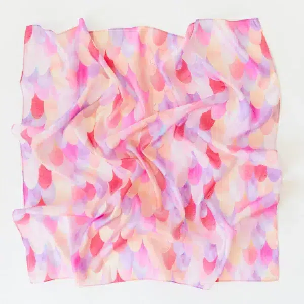 Playsilk pink unicorn limited edition 90 x 90cm Sarah's Silks