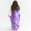 Playsilk purple dinosaur limited edition 90 x 90cm Sarah's Silks