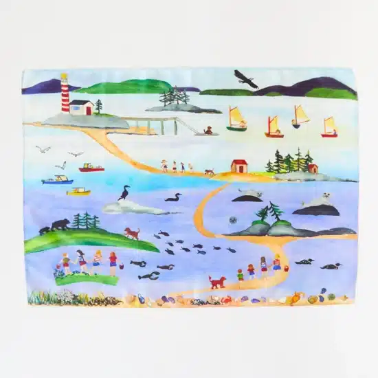 Playsilk seek & find summer in Maine limited edition Sarah's Silks