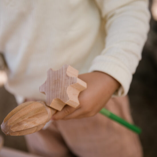 Wooden toy tools set Grapat