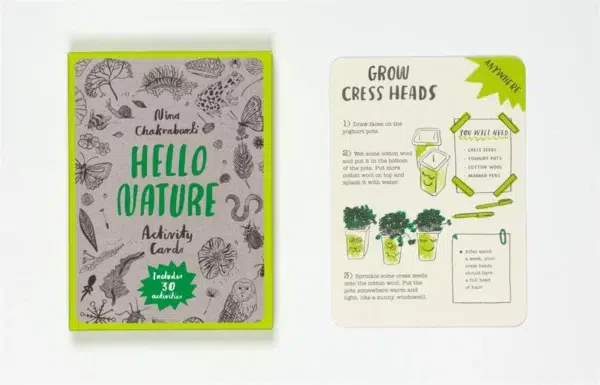 Hello nature activity cards Nina Chakrabarti