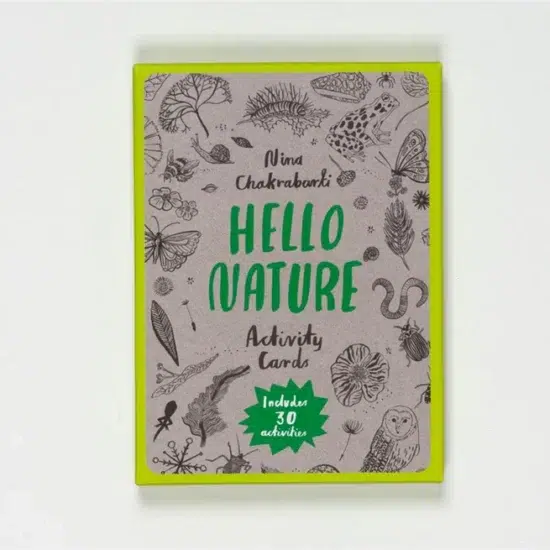 Hello nature activity cards Nina Chakrabarti