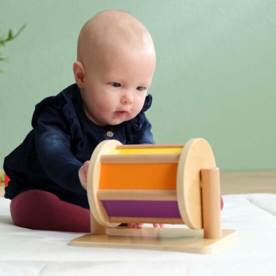 Montessori spin the drum Educo educational toys