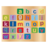 Wooden educational puzzle A-Z letters in lowercase Rolf