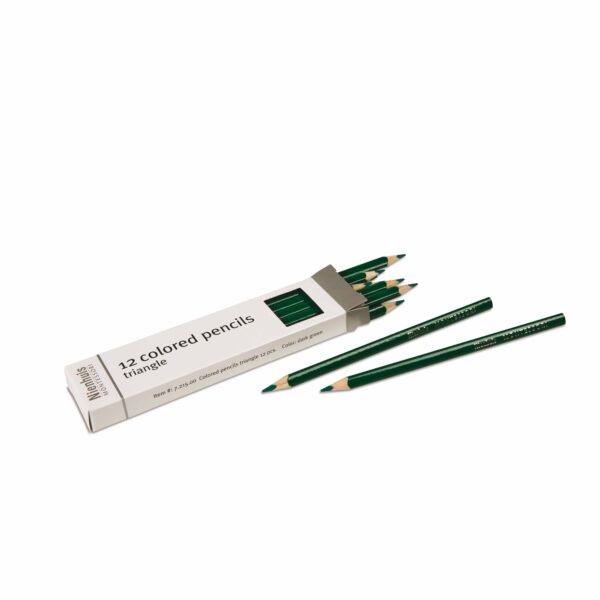 3-sided inset pencils dark green Nienhuis Montessori