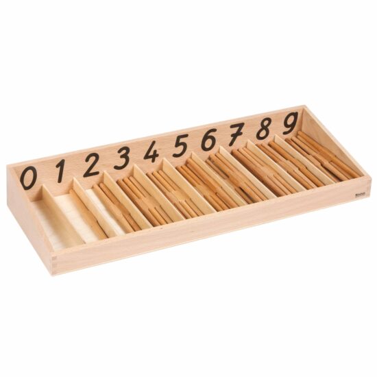 Spindle box international version Nienhuis Montessori