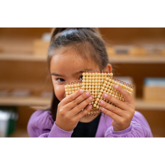 Golden bead material individual beads (glass) - Nienhuis Montessori