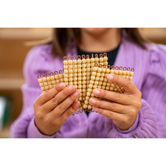 Golden bead material individual beads (glass) - Nienhuis Montessori