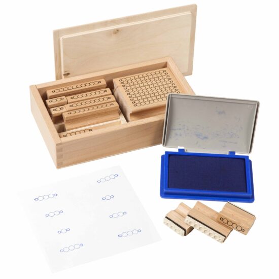 Bead stamps Nienhuis Montessori