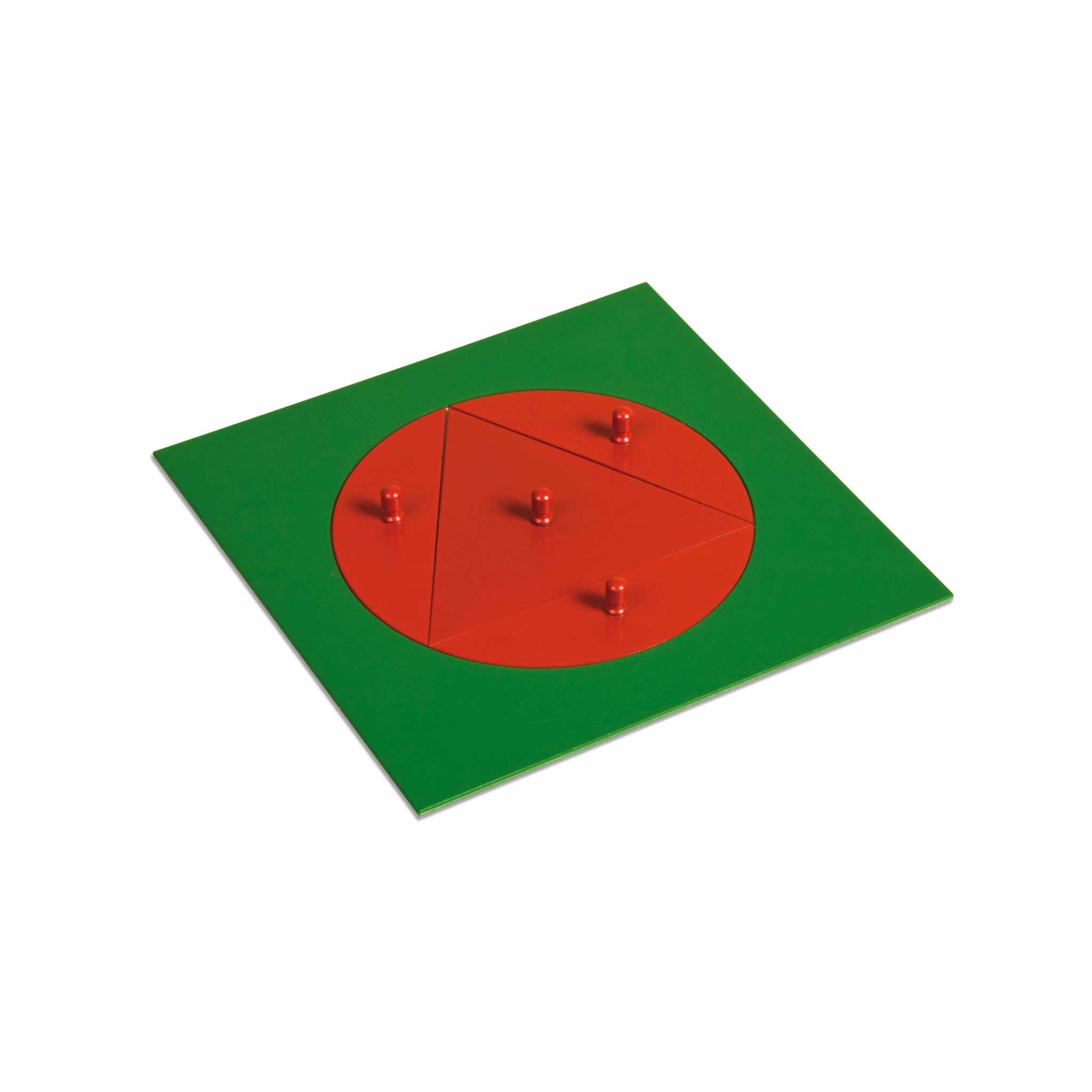 Triangle inscribed in circle - Nienhuis Montessori