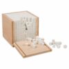 Volume box with 1000 cubes Nienhuis Montessori