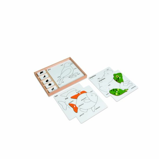 Animal puzzle activity set - Nienhuis Montessori