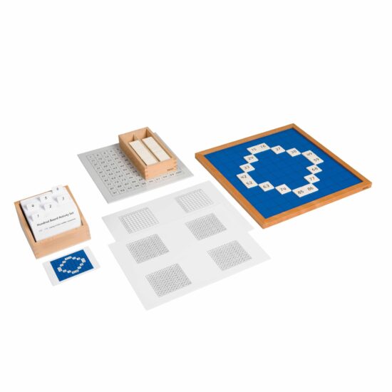 Alternative view of Hundred board activity set - Nienhuis Montessori