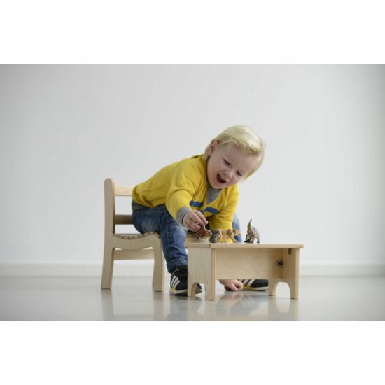 small toddler work stool Nienhuis Montessori