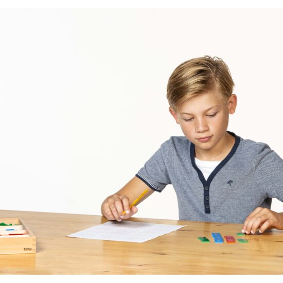 Stamp game paper 15 problems Nienhuis Montessori