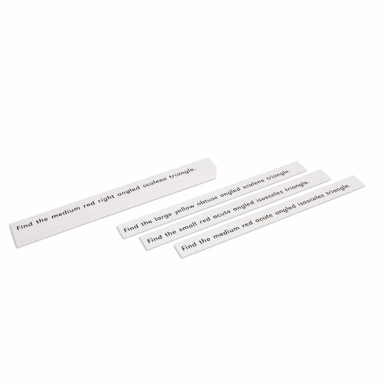 Detective adjective exercise commands - Nienhuis Montessori