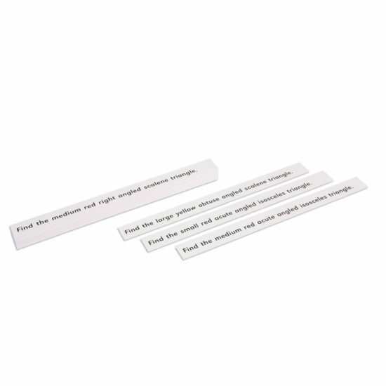 Detective adjective exercise commands - Nienhuis Montessori