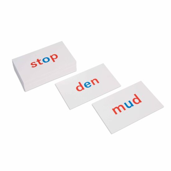 Phonetic reading cards - Nienhuis Montessori