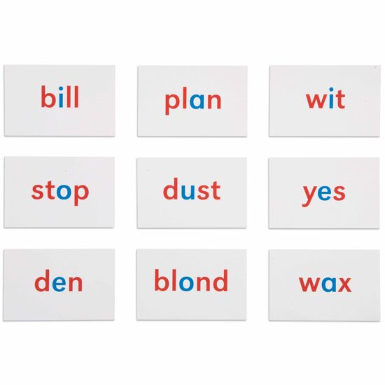Phonetic reading cards - Nienhuis Montessori