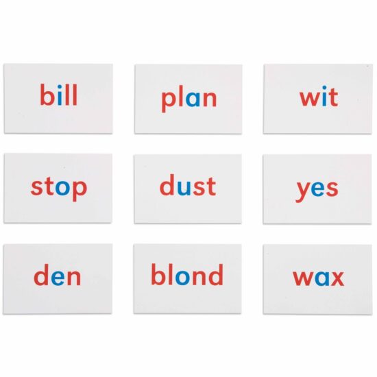 Phonetic reading cards - Nienhuis Montessori