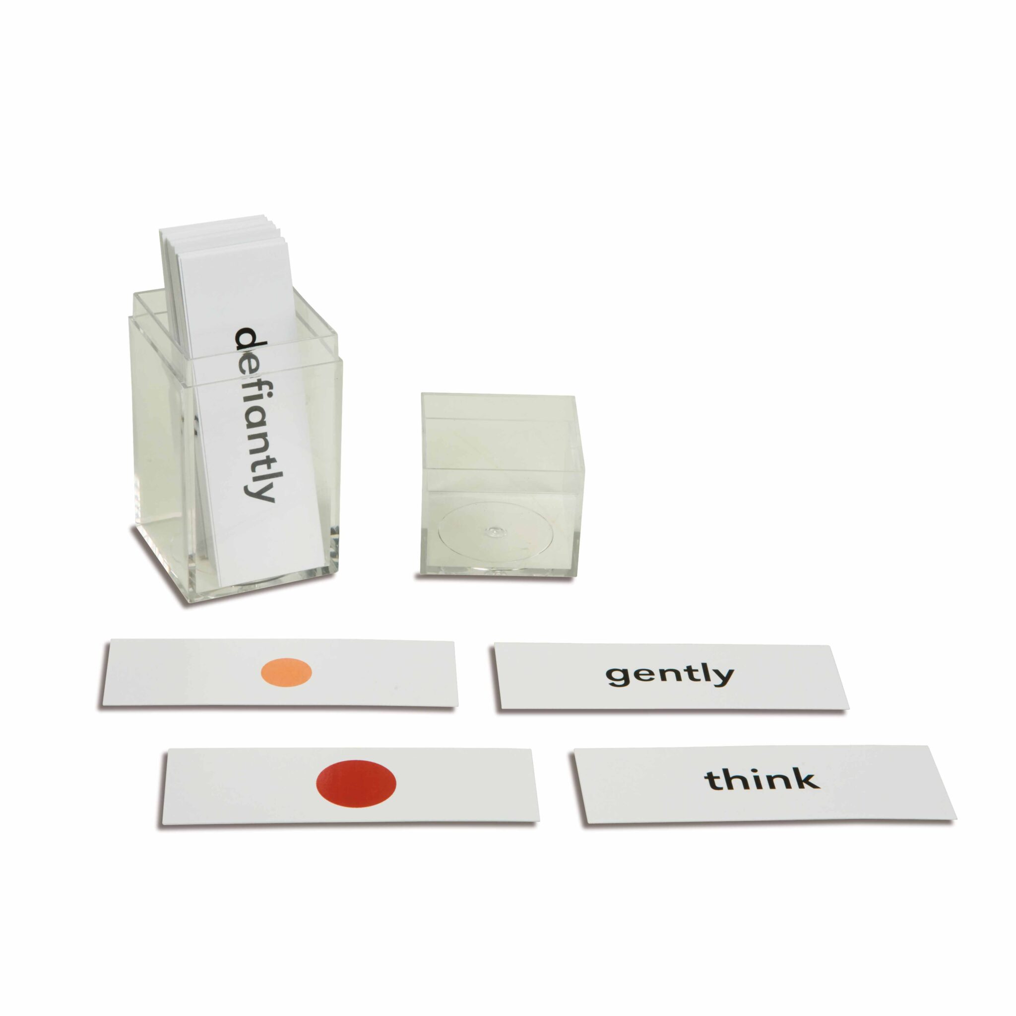 Logical adverb exercise - Nienhuis Montessori