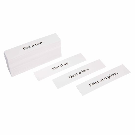 Simple commands set 2 - Nienhuis Montessori