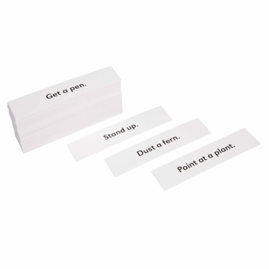 Simple commands set 2 - Nienhuis Montessori