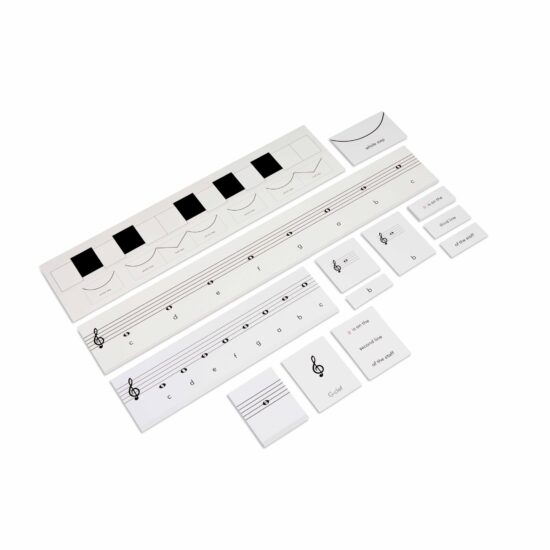 Bells support materials set - Nienhuis Montessori