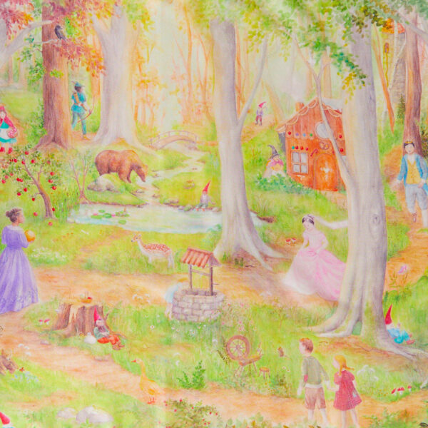 Playsilk fairy tale storytelling Sarah's Silks