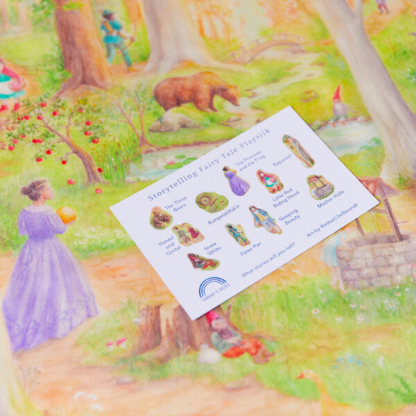 Playsilk fairy tale storytelling Sarah's Silks