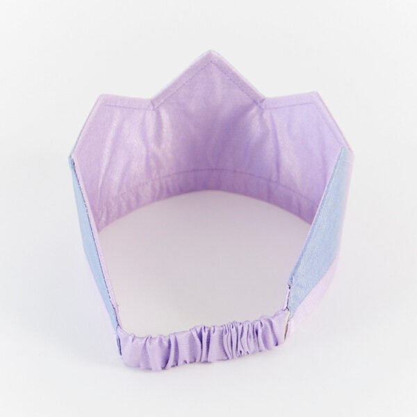 Reversible silk Waldorf birthday crown flower power Sarah's Silks