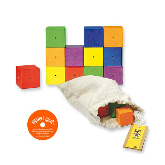 Musical Wooden building blocks SINA Spielzeug