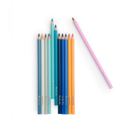 Colouring pencils sky theme Moulin Roty