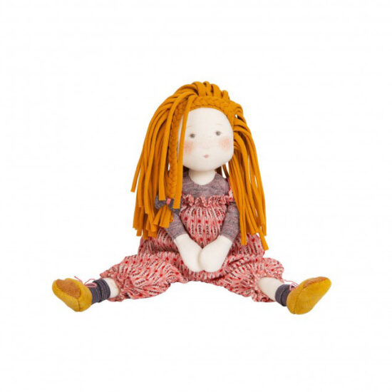 Fabric rag Doll Les Rosalies Vanille Moulin Roty