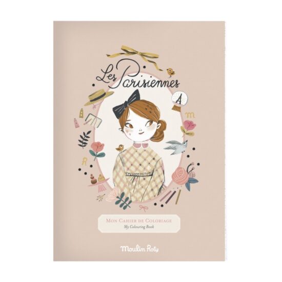 Les Parisiennes colouring book Moulin Roty
