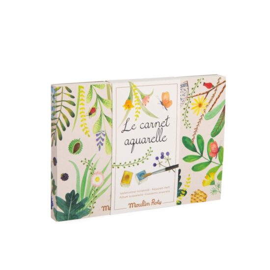watercolour sketchbook Le Jardin Moulin roty