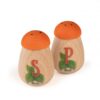 Wooden pretend play salt and pepper shakers Erzi